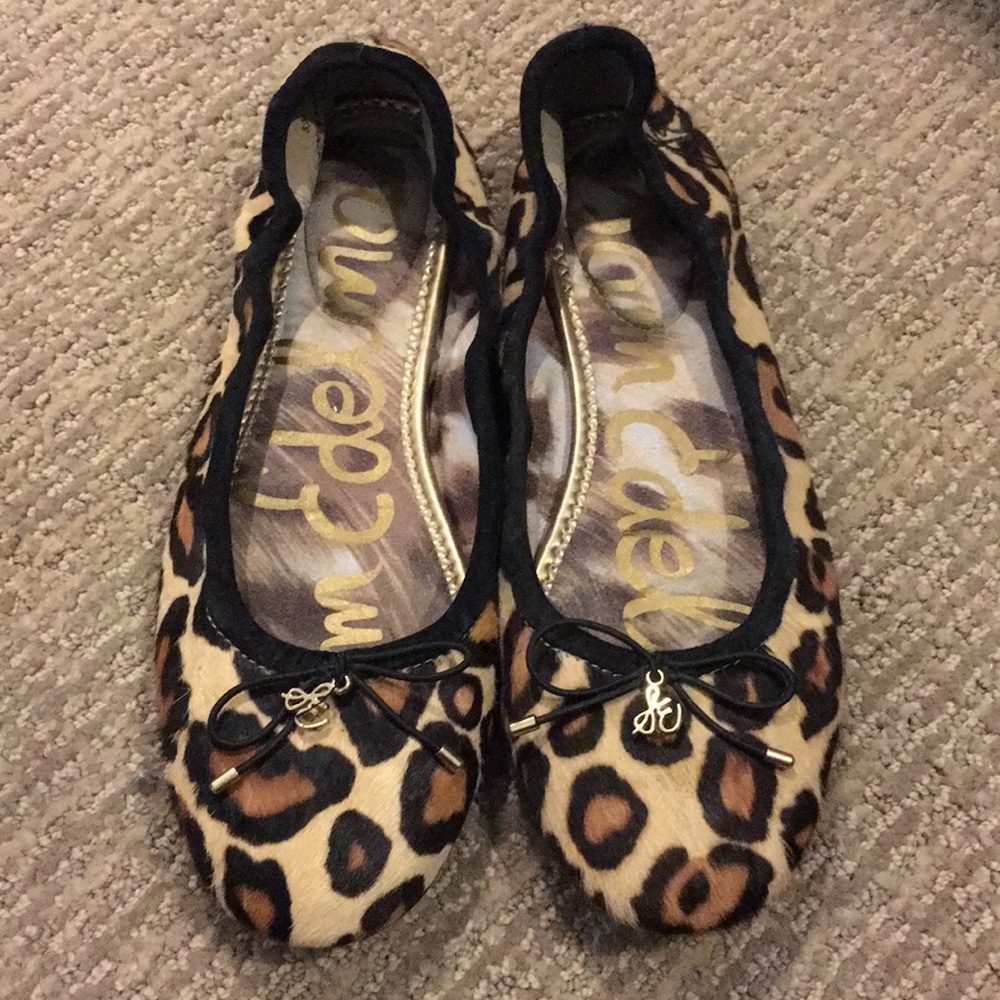 Leopard Sam Edelman Flats